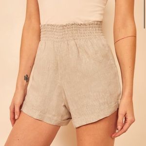 Reformation Nashville Linen Short